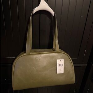 Elegant Olive Green Women's Bag